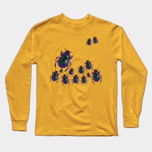 Scarab beetles assemble! Long Sleeve T-Shirt